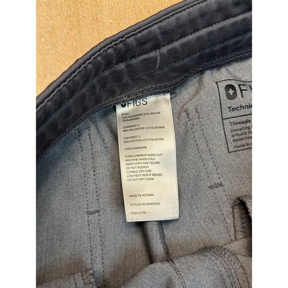 Figs Zamora Jogger Scrub Pants GRAPHITE Small - Picture 4 of 5